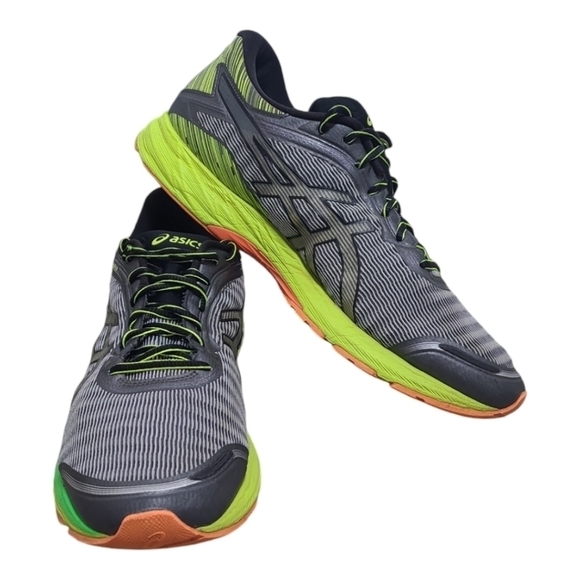 Asics Dynaflyte T6F3Y Gray Silver Multicolor Running Shoes Sneakers Size… - Picture 4 of 16